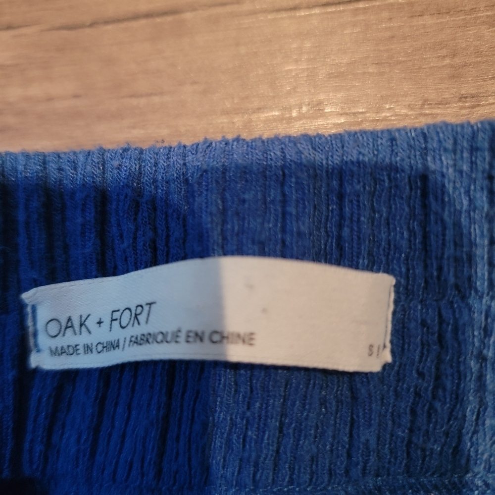 Oak & Fort Ribbed Knit Pant Size small - Picture 8 of 9